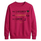 We Laughed Learned School Leavers Unisex Sweatshirt