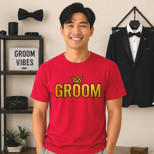 Wedding Crown Groom Unisex T-Shirt