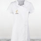 Personalised Embroidered Beauty Tunic, Customised "Any Company Logo" Ladies Nails Lashes Beauty Tunic, Gift for Beautician, Make Up Artist