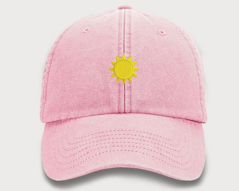 SUN Embroidered Caps, Vintage Baseball Hats, Comfort Colors Trucker Hats, Shinning Sun Design Summer Cap, Snapback Unisex Easy Fit Comfy Hat