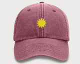 SUN Embroidered Caps, Vintage Baseball Hats, Comfort Colors Trucker Hats, Shinning Sun Design Summer Cap, Snapback Unisex Easy Fit Comfy Hat