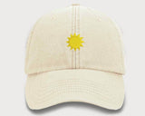 SUN Embroidered Caps, Vintage Baseball Hats, Comfort Colors Trucker Hats, Shinning Sun Design Summer Cap, Snapback Unisex Easy Fit Comfy Hat