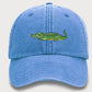 Wildlife Baseball Cap, Embroidered Alligator Vintage Hat, Comfort Colors Snapback Sun Hat, Comfy Cotton Unisex Caps, Alligator Cool Dad Hat