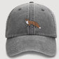 RED FOX Embroidered Baseball Cap, Wildlife Baseball Hat with Animal on It, Adjustable Snapback Unisex Hat, Adult Gift Cap,