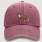 RED FOX Embroidered Baseball Cap, Wildlife Baseball Hat with Animal on It, Adjustable Snapback Unisex Hat, Adult Gift Cap,