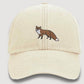 RED FOX Embroidered Baseball Cap, Wildlife Baseball Hat with Animal on It, Adjustable Snapback Unisex Hat, Adult Gift Cap,