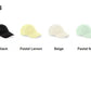 Personalised Symbols Baseball Cap, Embroidered Flamingo Bird Heart Fish Lots of Symbols Custom Hat, Unisex Cap, Bachelorette Beach Party Hat