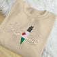 Palestine Embroidered Sweatshirt, Palestine Arabic Calligraphy Name Jumper, Support Palestine Freedom For Ghaza Protest Sweater, Muslim Gift