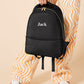 Personalised Lazer Engraving Leather Backpack, Custom Initial Or Name Leather Accessory School Bags, Shoulder Bags, University Gift for Her