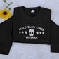 Embroidered Malevelon Creek Veteran Sweater, Vintage Comfort Color Crewneck Sweatshirt, Retired Veterans Unisex Jumper, Gift for Grandfather