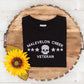 Embroidered Malevelon Creek Veteran Sweater, Vintage Comfort Color Crewneck Sweatshirt, Retired Veterans Unisex Jumper, Gift for Grandfather