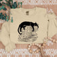 Cat Sweatshirt, Cat Sleeping On Books Crewneck Sweater, Cute Sleeping Kitten Printed Jumper, Bookish Reading Sweatshirt, Cat Book Lover Gift