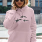 Orca Whales Embroidered Sweatshirt, Trio Orca Killer Whale Crewneck Jumper, Embroidered Orca Unisex Sweatshirt, Awareness Animal Lover Gift