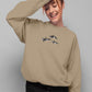 Orca Whales Embroidered Sweatshirt, Trio Orca Killer Whale Crewneck Jumper, Embroidered Orca Unisex Sweatshirt, Awareness Animal Lover Gift