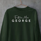 Personalised Future Mrs Sweatshirt, Custom Printed Name Crewneck Sweater, Cute Valentines Day Wife Jumper, Engagement Gift For Fiance Bride