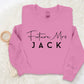 Personalised Future Mrs Sweatshirt, Custom Printed Name Crewneck Sweater, Cute Valentines Day Wife Jumper, Engagement Gift For Fiance Bride