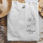 Custom Flower Mama Sweatshirt, Personalised Birth Flower With Year Mom Sweater, Mothers Day Minimalist Pullover Jumper, XS-4XL Sizes Shirt