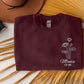 Custom Flower Mama Sweatshirt, Personalised Birth Flower With Year Mom Sweater, Mothers Day Minimalist Pullover Jumper, XS-4XL Sizes Shirt