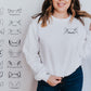 Cat Ears Custom Sweatshirt, Personalised Name Cat Mom Crewneck Jumper, Comfort Colors Sweater, Pet Owner Gift, Cat Lover Outfit Unisex Sizes