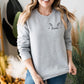 Cat Ears Custom Sweatshirt, Personalised Name Cat Mom Crewneck Jumper, Comfort Colors Sweater, Pet Owner Gift, Cat Lover Outfit Unisex Sizes