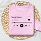 Custom Favorite Song Sweatshirt, Couple Matching Night Functions Party Sweaters, Anniversary Music Lover Gift for Boyfriend, Unisex Jumpers