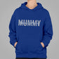 Personalised Mummy Hoodie, Custom Printed Kids Name On Chest Sweatshirt, Comfortable Mom Pullover Sweater, Special Mothers Day Gift For Mum