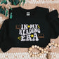 Embroidered Bookish Sweatshirt, In My Reading Era Crewneck Sweater, Comfort Colors Book Lover Clothing, Unisex Comfy Pullover XS-4XL Sweater