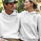K-Pop Finger Heart Hoodie, Couple Valentine Matching Hooded Sweatshirts, Korean Finger Heart Jumper, Comfy Unisex Sizes Pullover Hoody Gift