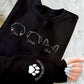 Dog Mom Custom Sweatshirt, Personalised Pet Names Printed Jumper, Dog Mama Dad Crewneck Sweater, Comfort Color Sizes XS-4XL Unisex Outfits