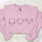 Dog Mom Custom Sweatshirt, Personalised Pet Names Printed Jumper, Dog Mama Dad Crewneck Sweater, Comfort Color Sizes XS-4XL Unisex Outfits