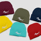 Hammerhead Shark Beanies, Embroidered Fish Comfort Colors Hats, Minimalist Double Layer Knitted Unisex Beanie, Shark Gifts, Ocean Life Gifts