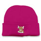 Embroidered Cute Scottish Cow Beanie, Comfort Colors Highland Cow Beanie Caps, Winter Hats, Double Layered Beanies, Cute Animal Lover Gifts