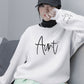 Aunt Sweatshirt, Personalised Names On Sleeve Crewneck Sweater, Beautiful Printed Heart Aunt Jumpers, Matching Outfit, Aunti Birthday Gifts