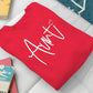 Aunt Sweatshirt, Personalised Names On Sleeve Crewneck Sweater, Beautiful Printed Heart Aunt Jumpers, Matching Outfit, Aunti Birthday Gifts