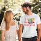 Girlfriend Love Photo Shirt, I Love My Girlfriend Custom Photo Tshirt, Boyfriend Matching Birthday College University Top, Gift for Couples