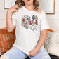 Halloween Retro Tshirt, Comfort Color Halloween Ghost Graphic Shirt, Lets Go Ghouls Tee, Vintage Fall Shirt, Halloween Gifts