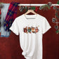 Christmas T Shirts, Christmas Coffee Gift Shirts, Cute Gingerbread XMAS Clothing, Festive XMAS Cool Cotton T Shirts, Merry Christmas Eve Top