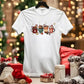 Christmas T Shirts, Christmas Coffee Gift Shirts, Cute Gingerbread XMAS Clothing, Festive XMAS Cool Cotton T Shirts, Merry Christmas Eve Top