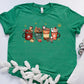 Christmas T Shirts, Christmas Coffee Gift Shirts, Cute Gingerbread XMAS Clothing, Festive XMAS Cool Cotton T Shirts, Merry Christmas Eve Top