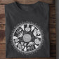 Magical Mushroom Forest Art Shirt, Aesthetic Mushroom Printed Tshirt, Fungi Plant Nature Art Graphic Tee, Mushroom Lover Gift Mysterious Top