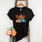 Retro Autumn Season Pumpkin T Shirt, Vintage Fall Comfort Colors Shirt, Leopard Print Thankful Graphic Tee, Halloween Gifts