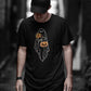 Halloween Ghost Pumpkin T Shirt, Floral Ghost Halloween Party Graphic Shirt, Adult Unisex Autumn Fall Shirt, Halloween Gifts