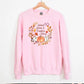 Fall Sweater, Autumn Leaves & Pumpkin Sweatshirt, Halloween Season Autumn Crewneck Jumper, Thanksgiving Matching Outfit, Comfort Color Shirt