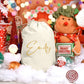 Personalised Christmas Velvet Sack, Custom Name Printed Christmas Sack Bag, Childrens Christmas Sack Bag, Xmas Things Stocking Storage Ba