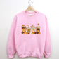 Vintage Fall Sweater, Halloween Pumpkin Sweatshirt, Retro Autumn Coffee Crewneck Jumper, Halloween Season Outfit Collections