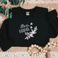 Best Mama Sweatshirt, Embroidered Flowers And Heart Crewneck Sweater, Beautiful Floral Embroidery Jumper, Mothers Day Memorial Gift For Mom