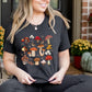 Magic Mushrooms Aesthetic Shirt, Botanical Fungi Plants Printed Unisex T Shirt, Nature Lover Mushrooms Graphic Top, Shroom Cottagecore Shirt
