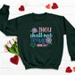 Mom Sweatshirt, Embroidered Mama Crewneck Flowers Sweater, Cute Grandmother Floral Comfy Jumper, Special Mothers Day Presents, New Mom Gifts