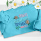 Mom Sweatshirt, Embroidered Mama Crewneck Flowers Sweater, Cute Grandmother Floral Comfy Jumper, Special Mothers Day Presents, New Mom Gifts