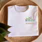 Mothers Day Floral Tshirt, Embroidered Custom Name With Flowers Shirt, Aesthetic Wildflowers Embroidery, Cottagecore Clothing, Unisex Shirt